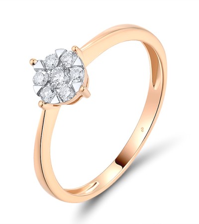 14KRW Ring Diamond (R300032DDIA14KRW)