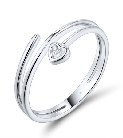14KW  Diamond Ring (R300951DIA14KW) - US 6